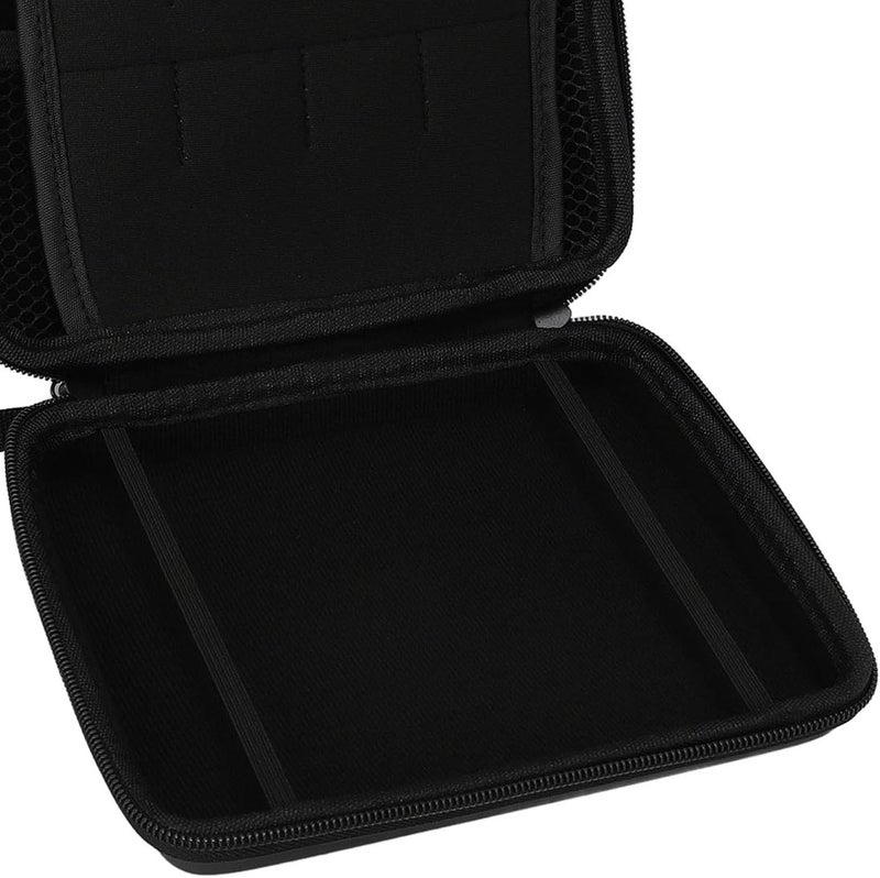 CHICIRIS Carrying Case for 2DS with 8 Game Card Holders Protective Hard Shell Travel Carrying Case Pouch for Console Accessories Shockproof Dust Proof (Black) - Image 3